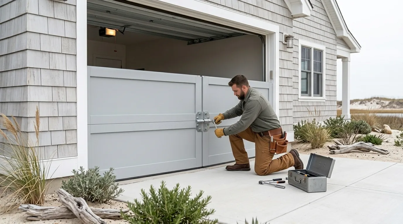Garage door work by Conroe Garage Door Pros in Conroe, TX