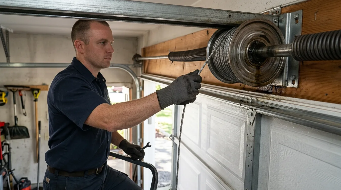 Garage door work by Conroe Garage Door Pros in Conroe, TX