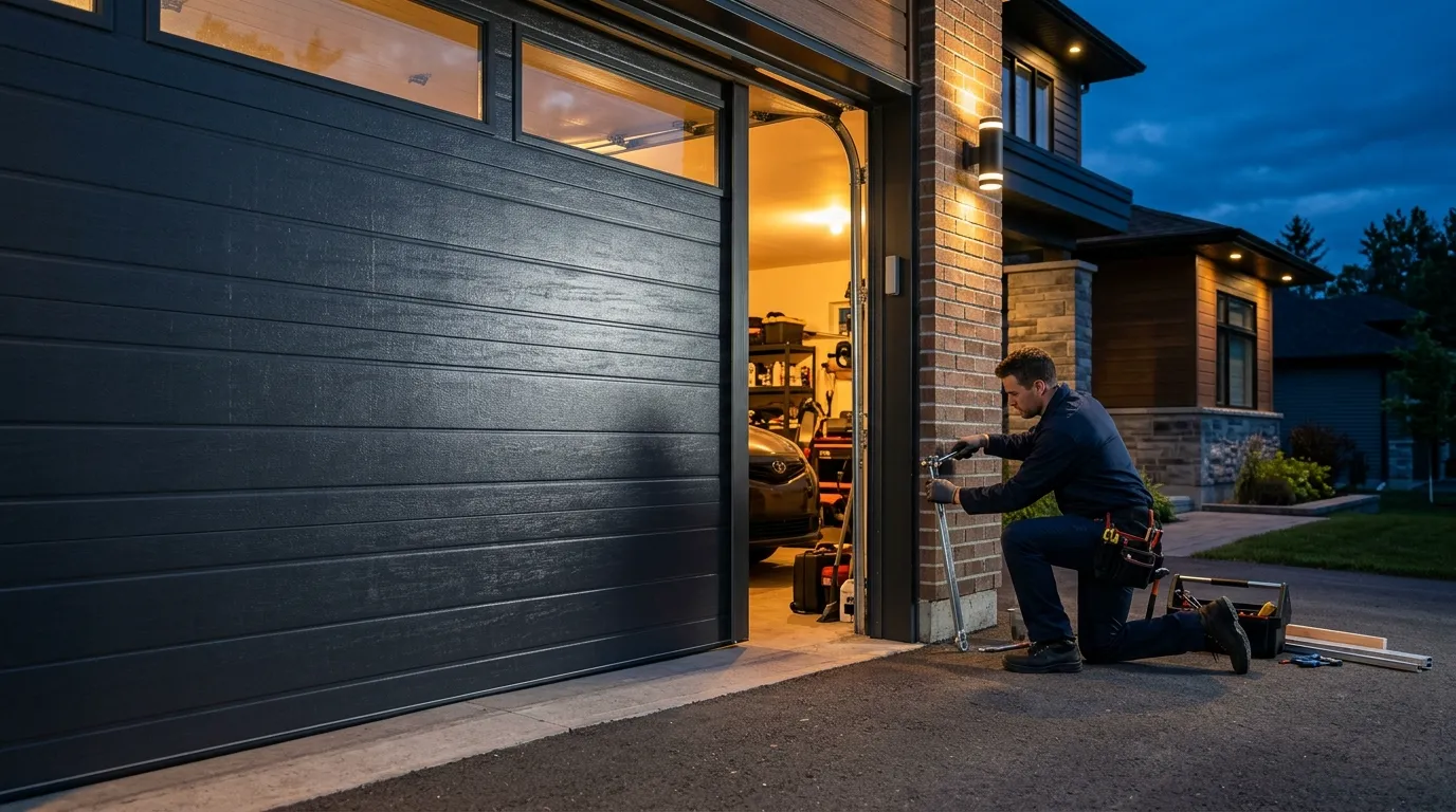 Garage door work by Conroe Garage Door Pros in Conroe, TX