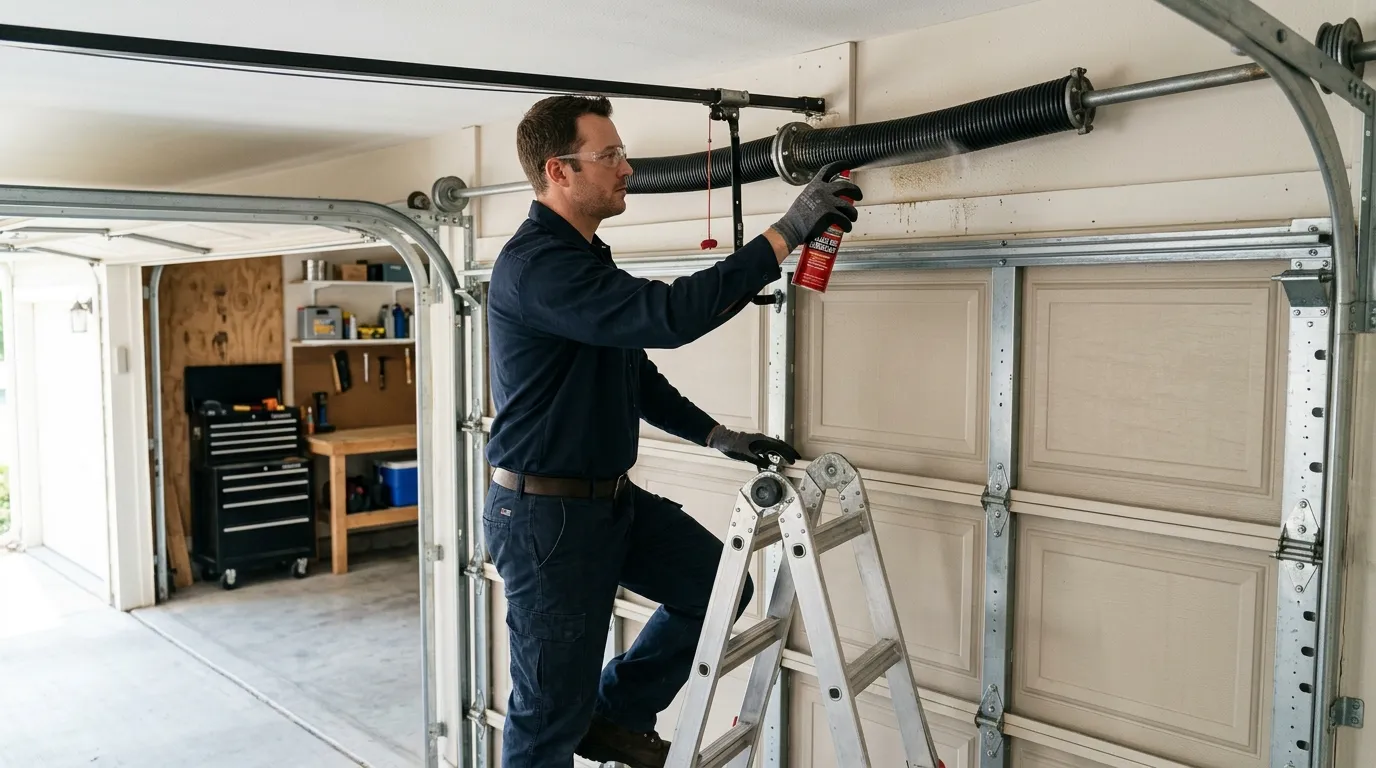Same-day garage door service by Conroe Garage Door Pros in Conroe, TX